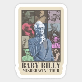 VINTAGE Baby Billy Tour 90S Sticker